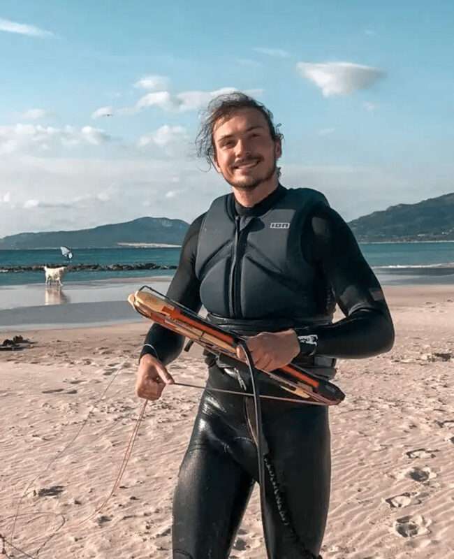 Theo Kitecoach für Kitecamps für Anfänger, Fortgeschrittene