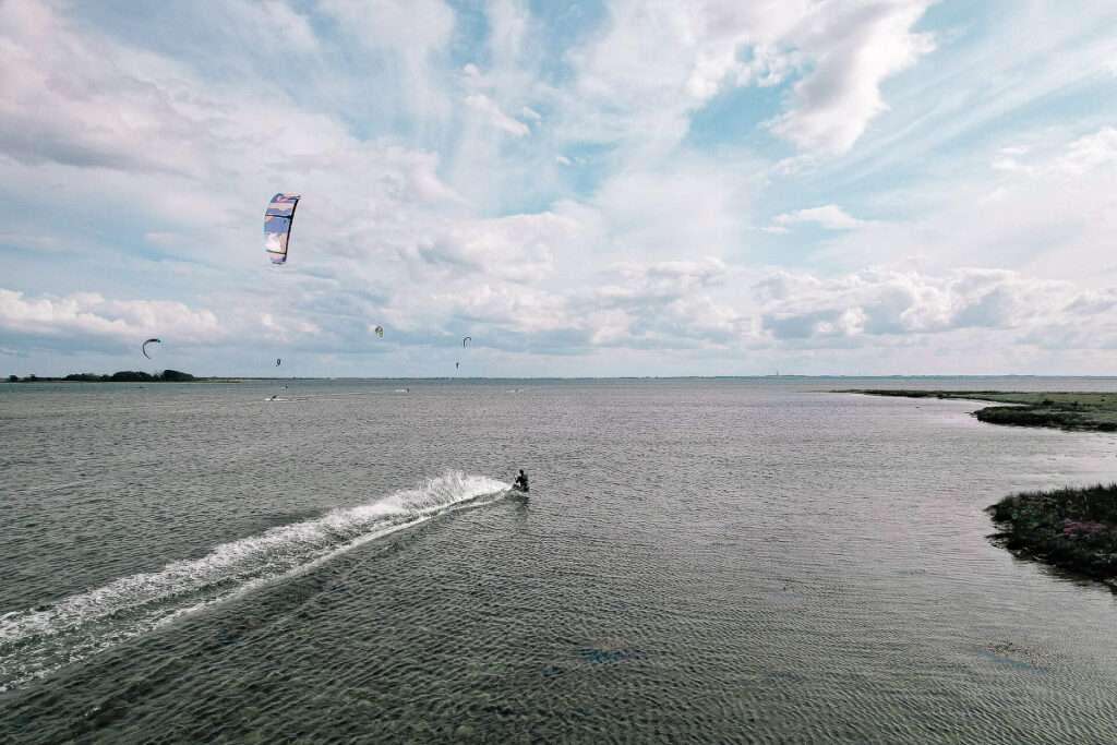 Kitesurfer Fehmarn, Ostsee